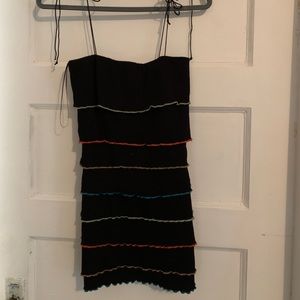 Black cocktail dress